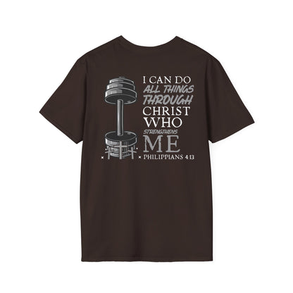 Christian Fitness Tee Philippians 4:13