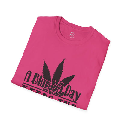 Funny Cannabis T-Shirt - A Blunt A Day