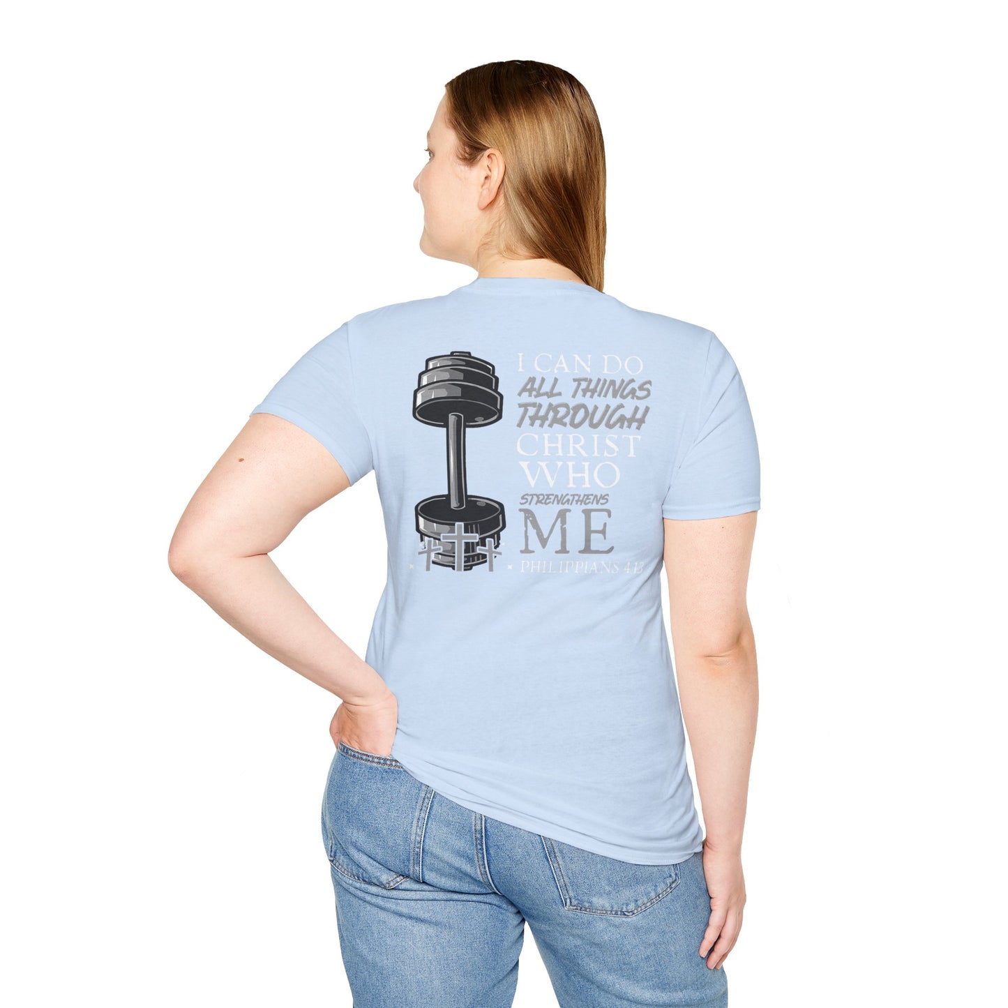 Christian Fitness Tee Philippians 4:13