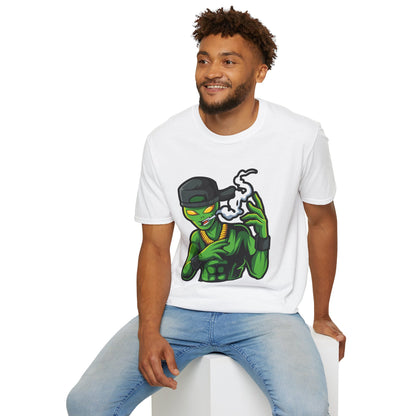 Alien Smoking T-Shirt