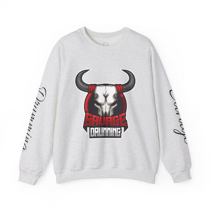 Savage Drumming  Crewneck Sweatshirt