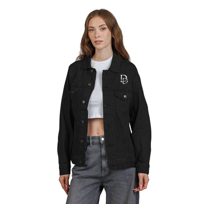 Embroidered Desert Dawn Denim Jacket