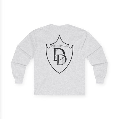 Desert Dawn Shield Design Long Sleeve Tee