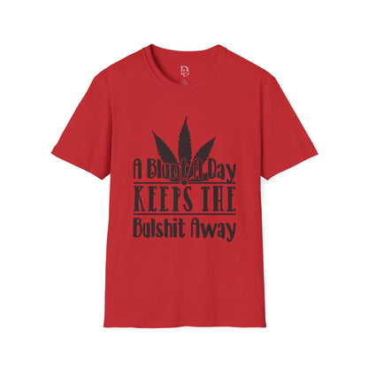 Funny Cannabis T-Shirt - A Blunt A Day