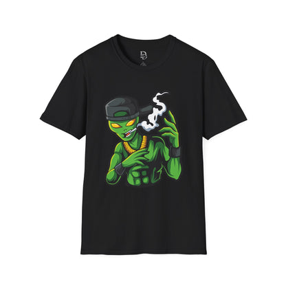 Alien Smoking T-Shirt