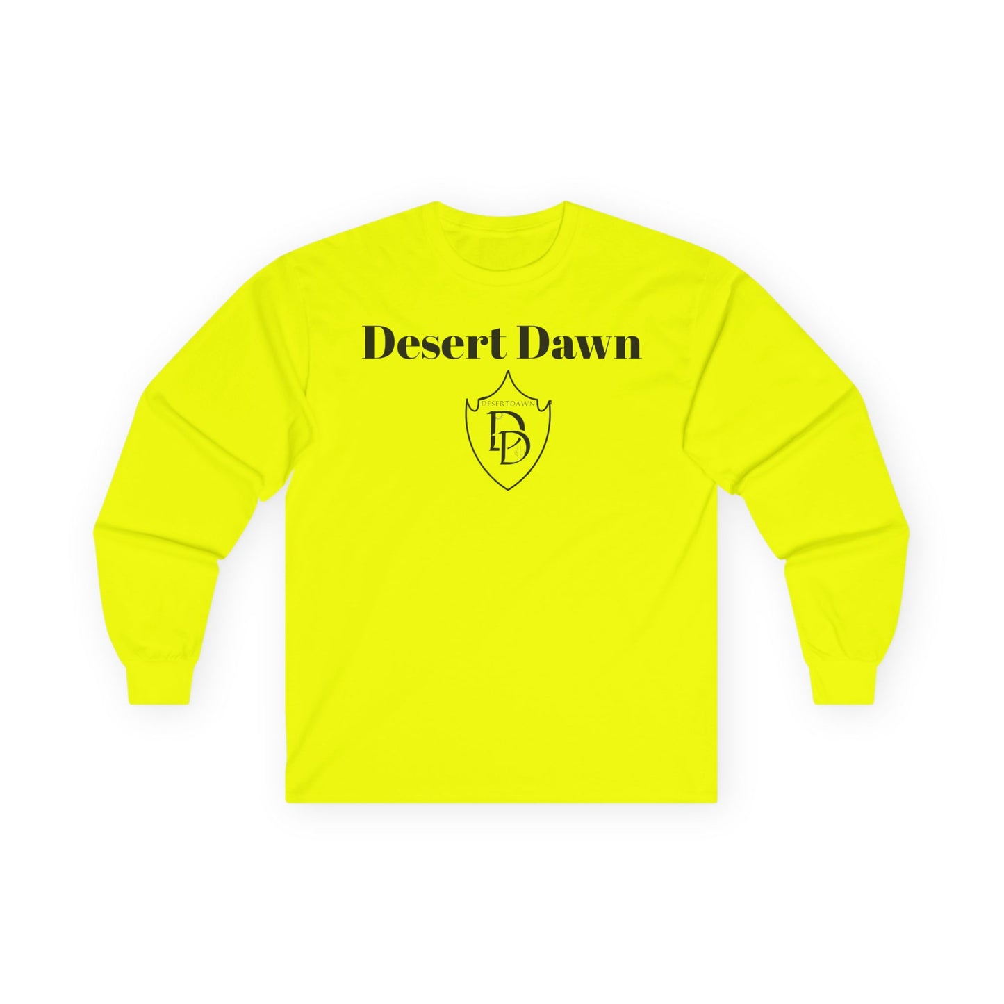 Desert Dawn Shield Design Long Sleeve Tee