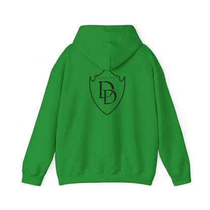 Desert Dawn Shield Design Hooded Sweatshirt