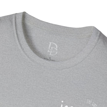 Inspirational Graphic Tee Jesus Design