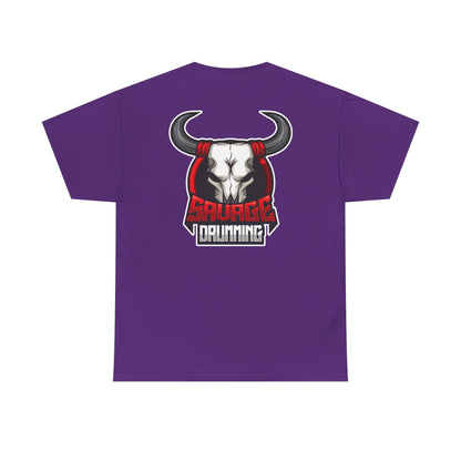 Savage Drumming Logo Cotton Tee