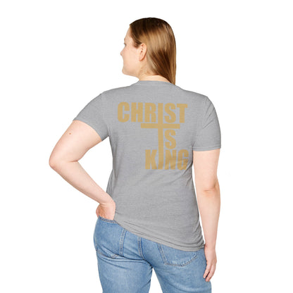 Faith-Inspired Unisex T-Shirt - 'Christ is King' Graphic Tee
