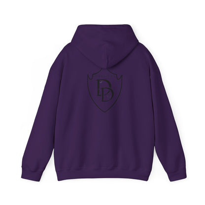Desert Dawn Shield Design Hooded Sweatshirt