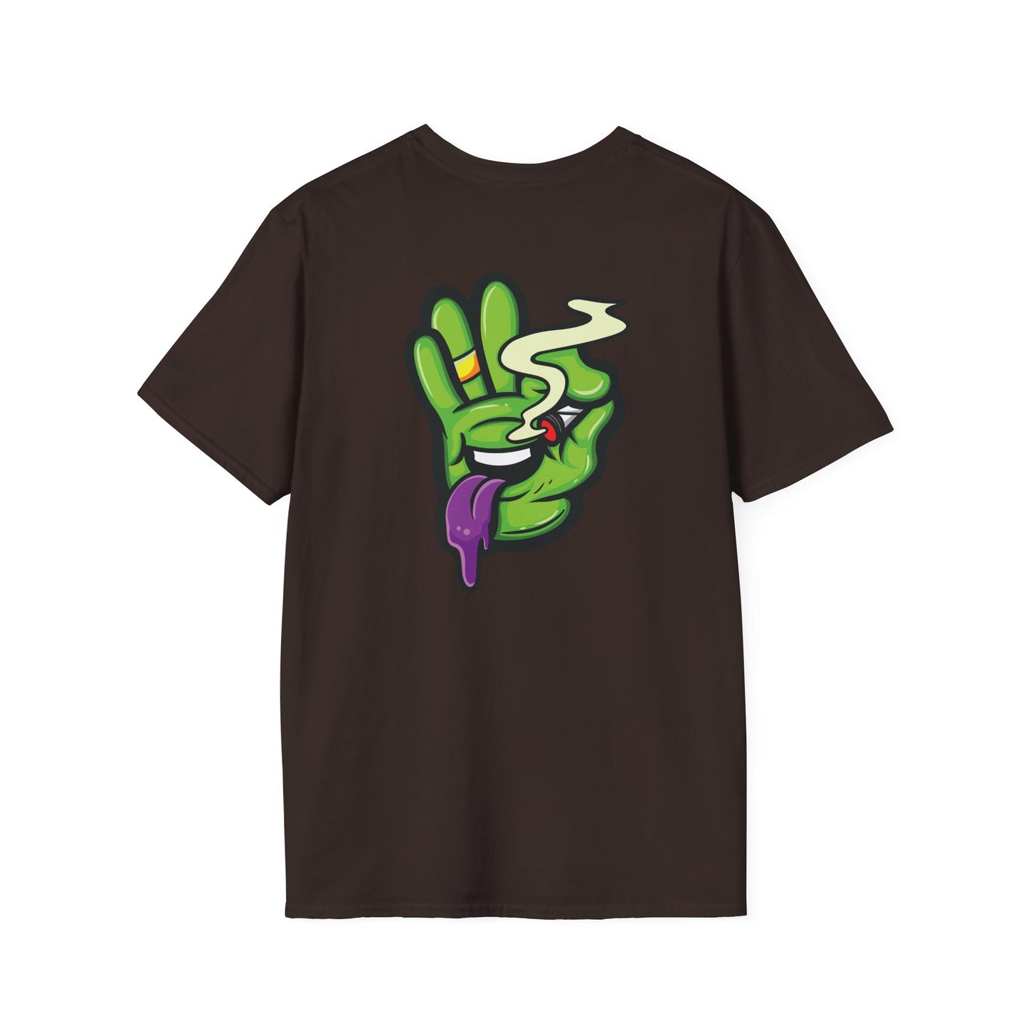 420 Graphic Unisex T-Shirt - Blunt Smoking Graphic