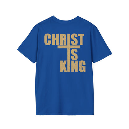 Faith-Inspired Unisex T-Shirt - 'Christ is King' Graphic Tee