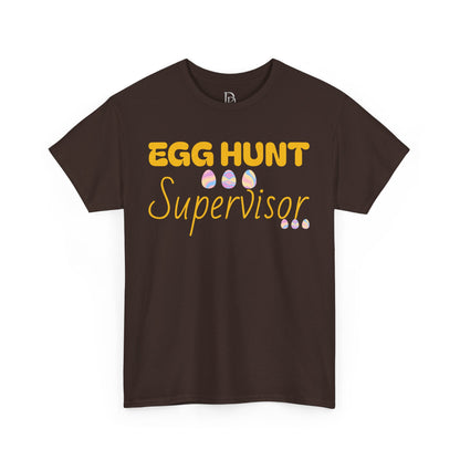 Egg Hunt Supervisor Tee - I'm so egg-cited design