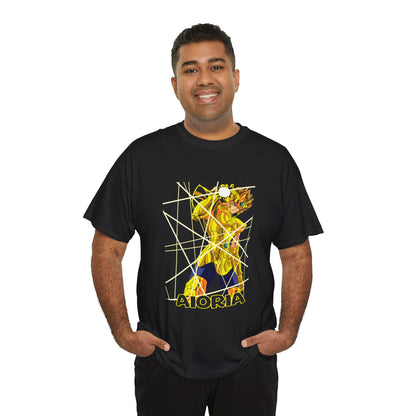 T-Shirt Aioria Anime Character Design