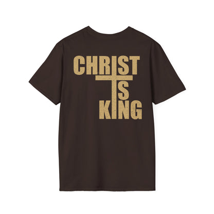 Faith-Inspired Unisex T-Shirt - 'Christ is King' Graphic Tee