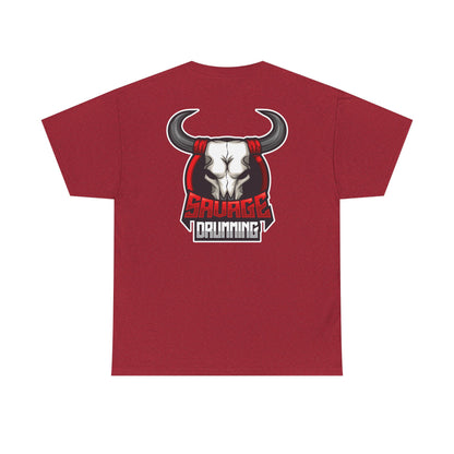 Savage Drumming Logo Cotton Tee