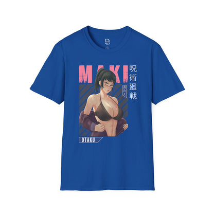 Maki Zennin Jujitsu Softstyle T-Shirt - Anime Character Tee