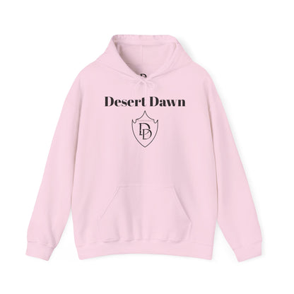 Desert Dawn Shield Design Hooded Sweatshirt