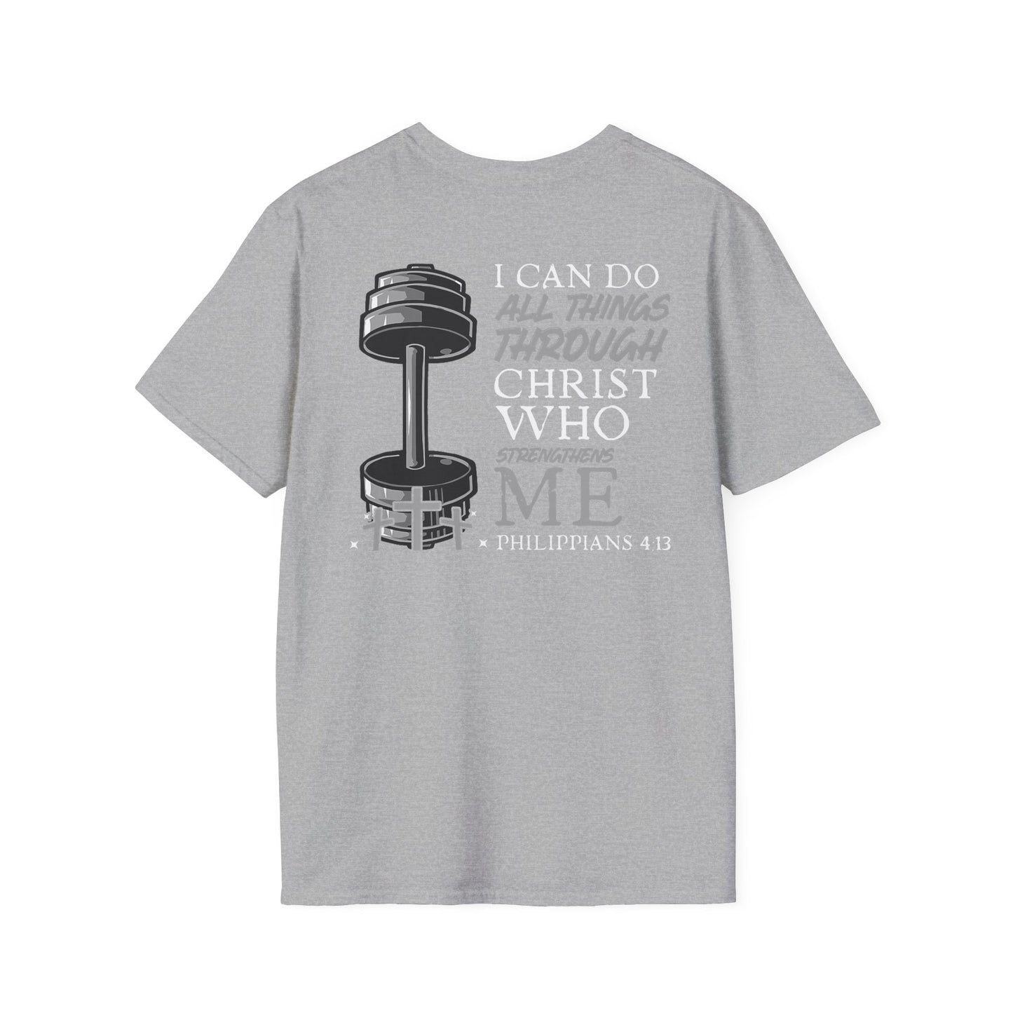 Christian Fitness Tee Philippians 4:13