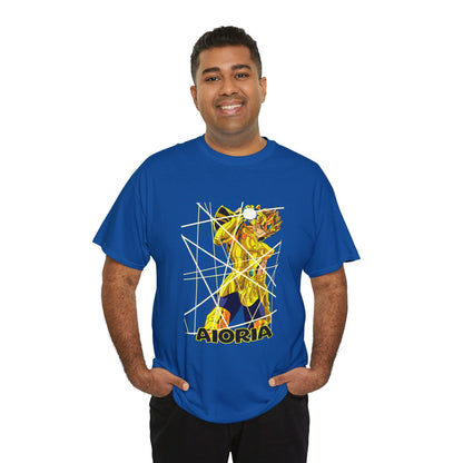 T-Shirt Aioria Anime Character Design