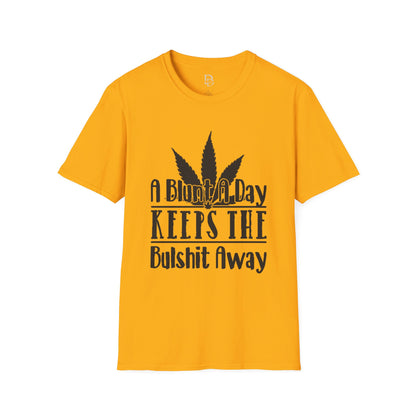 Funny Cannabis T-Shirt - A Blunt A Day