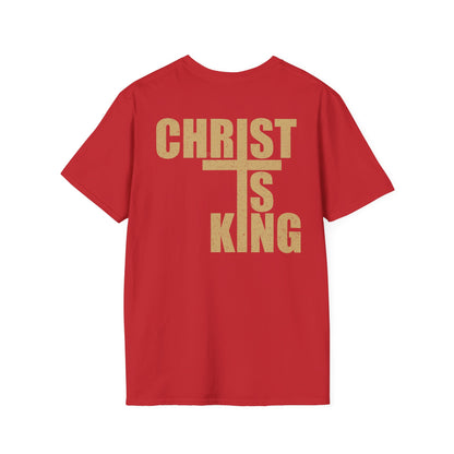 Faith-Inspired Unisex T-Shirt - 'Christ is King' Graphic Tee