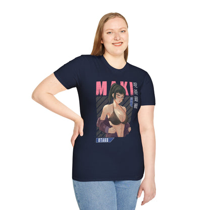 Maki Zennin Jujitsu Softstyle T-Shirt - Anime Character Tee