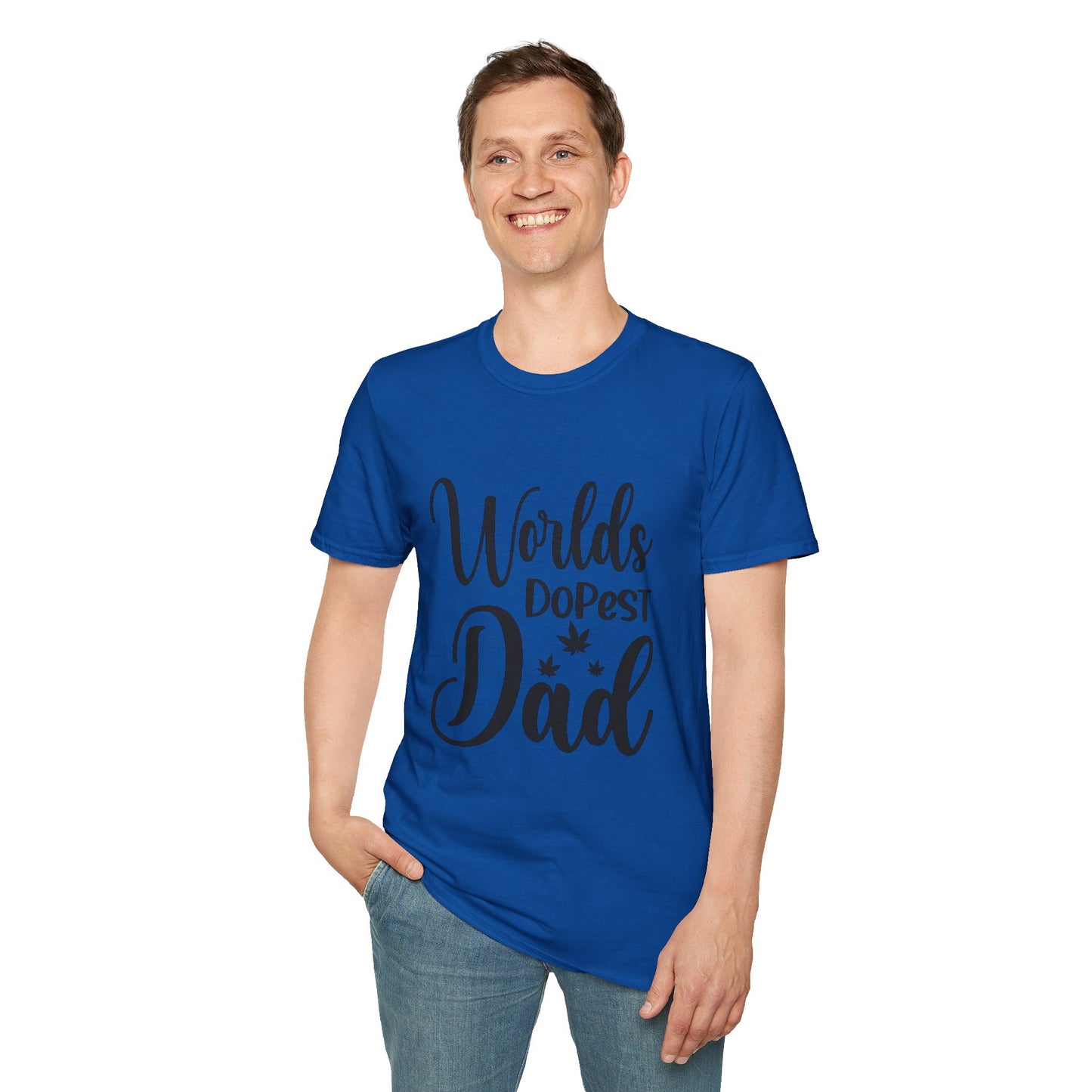 Dad Unisex T-Shirt - World's Dopest Dad