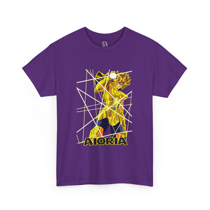 T-Shirt Aioria Anime Character Design