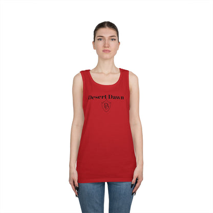 Desert Dawn Shield Design Tank Top