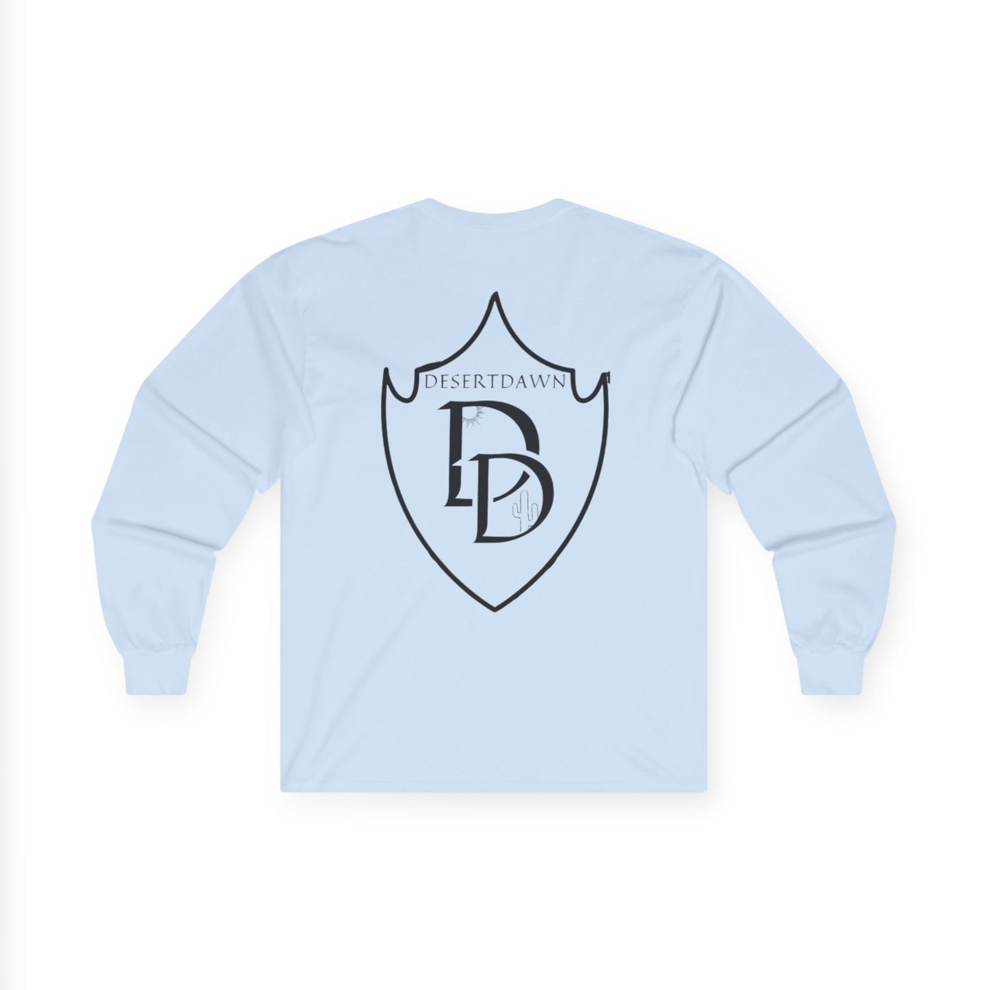 Desert Dawn Shield Design Long Sleeve Tee