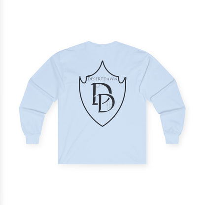 Desert Dawn Shield Design Long Sleeve Tee