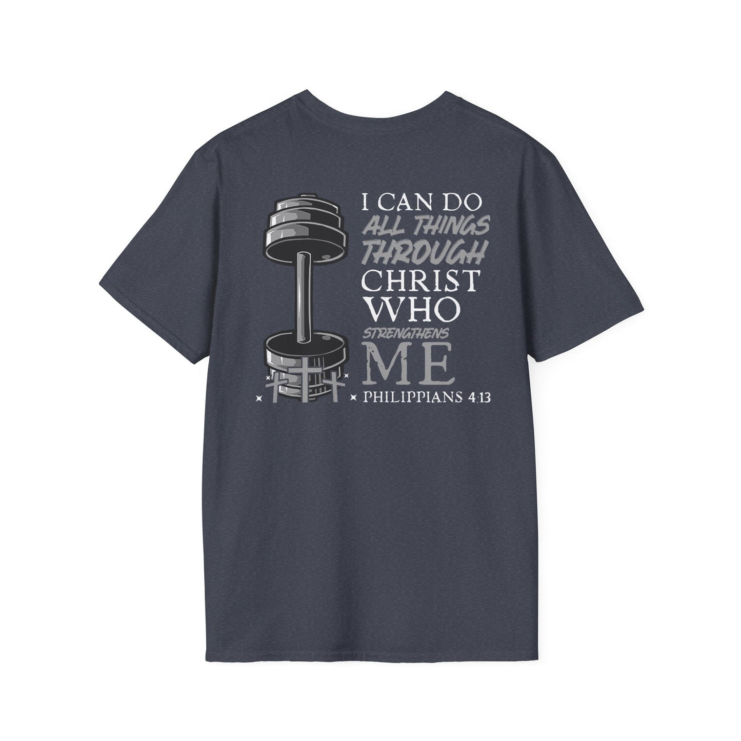 Christian Fitness Tee Philippians 4:13