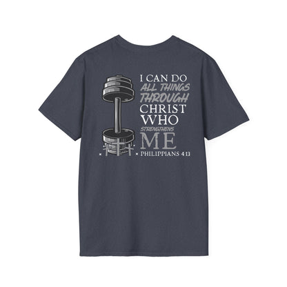 Christian Fitness Tee Philippians 4:13