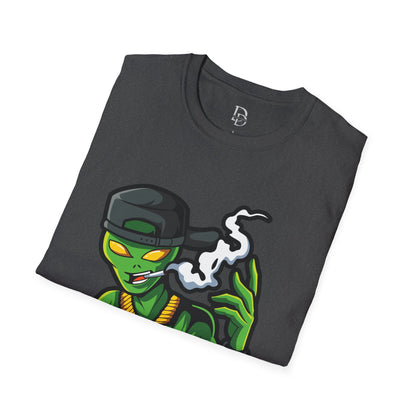 Alien Smoking T-Shirt