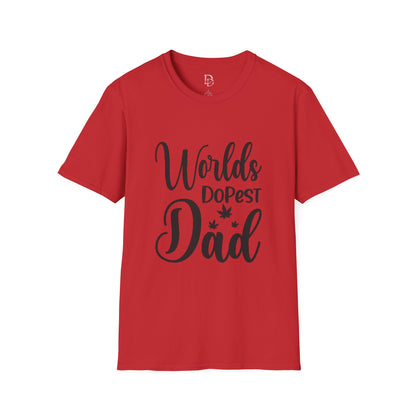 Dad Unisex T-Shirt - World's Dopest Dad