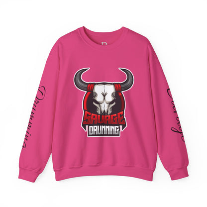 Savage Drumming  Crewneck Sweatshirt