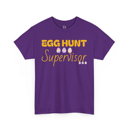 Egg Hunt Supervisor Tee - I'm so egg-cited design
