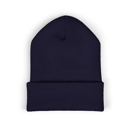 Embroidered Savage Drumming Cuffed Beanie