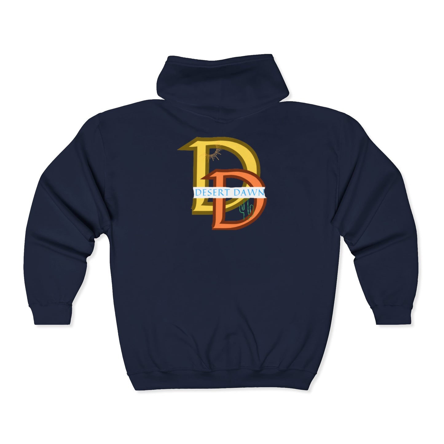 Desert Dawn Full Zip Hooded Sweatshirt