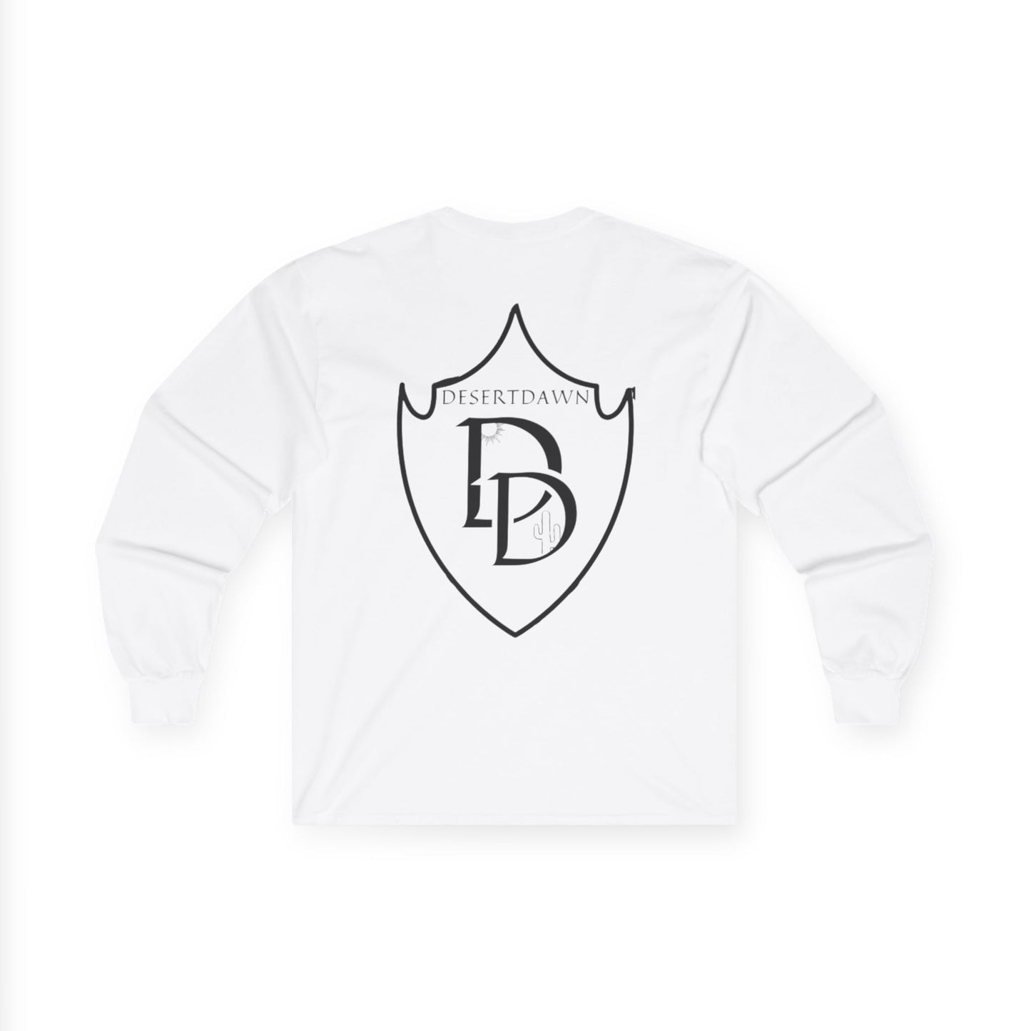 Desert Dawn Shield Design Long Sleeve Tee