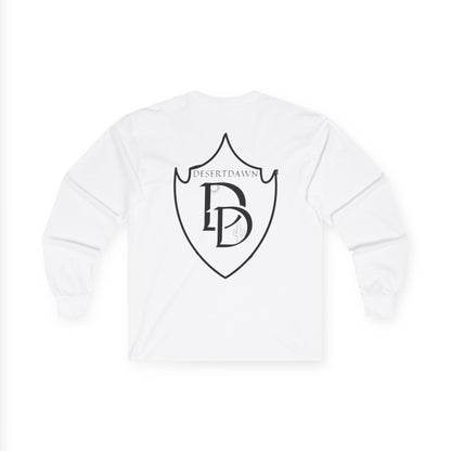 Desert Dawn Shield Design Long Sleeve Tee