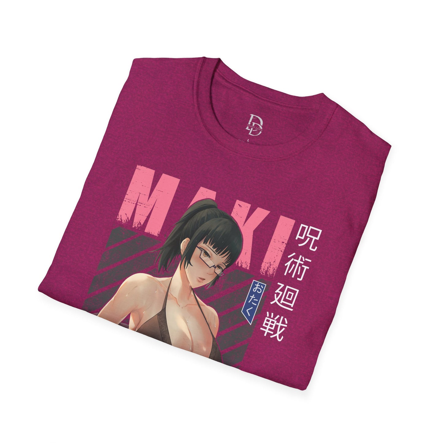 Maki Zennin Jujitsu Softstyle T-Shirt - Anime Character Tee