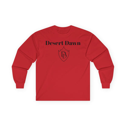 Desert Dawn Shield Design Long Sleeve Tee