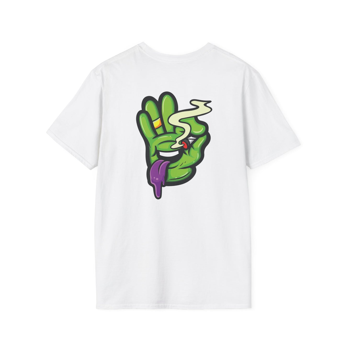 420 Graphic Unisex T-Shirt - Blunt Smoking Graphic