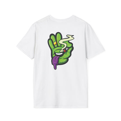 420 Graphic Unisex T-Shirt - Blunt Smoking Graphic