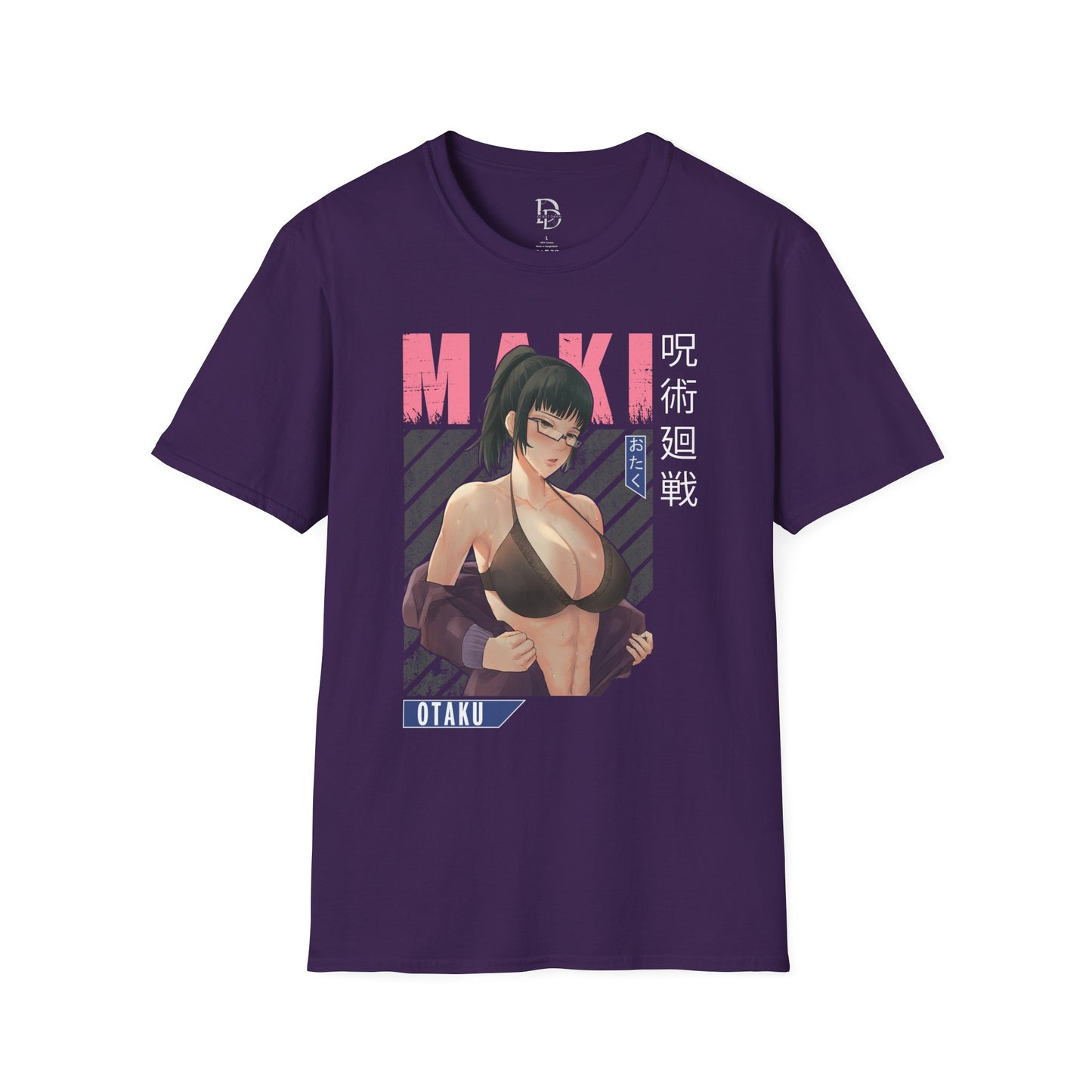 Maki Zennin Jujitsu Softstyle T-Shirt - Anime Character Tee