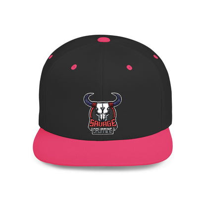 Savage Drumming Flat Bill Snapback Hat