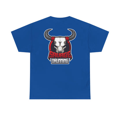 Savage Drumming Logo Cotton Tee